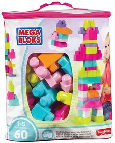 Mega Bloks Kocky v plastovom vrecku ruov 60 ks