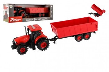 Teddies Traktor Zetor s valekom plast 36cm na zotrvank na batriu. so svetlom a zvukom