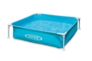 INTEX 57173 Bazén Mini Frame modrý 122 x 122 x 30cm