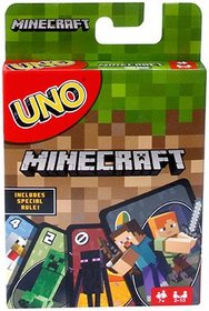 Mattel Uno karty Minecraft