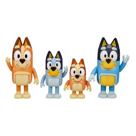BLUEY Rodinka 4 figrky