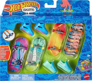 Mattel Hot Wheels Fingerboard 4ks a topnky HVM17