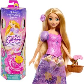 Barbie Disney Princess Spin &amp; Reveal Fashion Locika a doplnky s 11 prekvapeniami