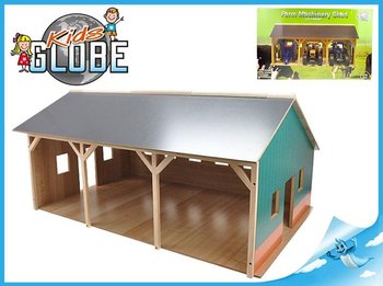 Kids Globe dreven farmrska gar pre 3 traktory