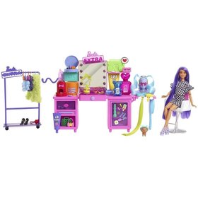 Šatníková skriňa Barbie Extra so súpravou na hranie pre bábiky