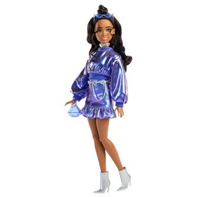 Mattel Barbie Panenka deluxe tlov - modr top