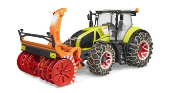 Bruder 3017 Traktor Claas Axion 950 so snehovou frzou