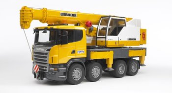 Bruder 3570 Scania R-Serie mobiln eriav Liebherr