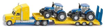 SIKU Super Traktor s ahaom a 2 traktory New Holland 1:87