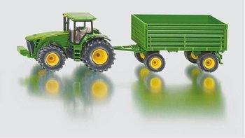SIKU Farmer - Traktor John Deere s vlekou, 1:50