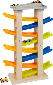 Small Foot Zvodn drha s parkovanm XL