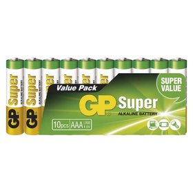 GP Super Alkaline LR03 AAA batrie 10ks