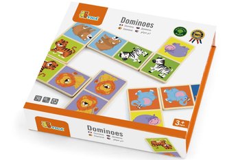 Lampy Dreven domino - divok zvierat