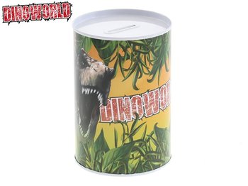 Dinoworld pokladnika dinosaurus 8x12cm kov