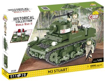 Cobi 3129 II World War M3 Stuart, 1:35