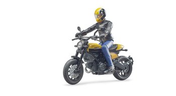 Bruder 63053 Ducati Scrambler Full Throttle s figrkou motorkra