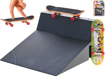 Skateboard 9,5cm kov s rampou na karte