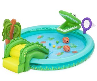 Bestway 53166 Hracie centrum Krokodl 224 x 181 x 72 cm