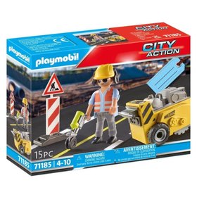 Playmobil 71185 Stavebn robotnk s frzou