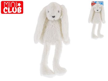 Mini Club zajaik plyov biely 30cm dlh nohy 0m+