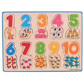 Bigjigs Toys Potacie puzzle 2