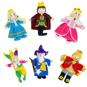 Bigjigs Toys Prsty mauky rozprvkov postaviky z krovstva