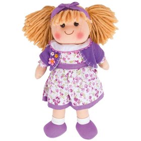 Bigjigs Toys Ltkov bbika Laura 34 cm