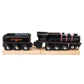 Bigjigs Rail Dreven replika lokomotvy Black 5 engine