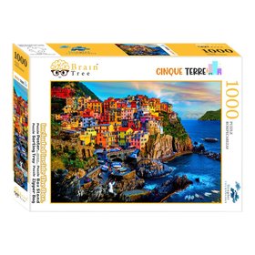 Brain Tree Puzzle Cinque Terre 1000 dielikov