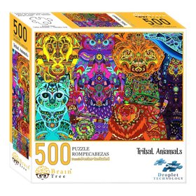 Brain Tree Puzzle Kmeov zvierat 500 dielikov