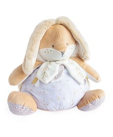 Doudou Biely zajaik s priestorom na uloenie pyamka 38 cm