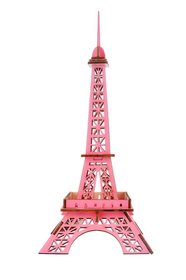 Woodcraft Dreven 3D puzzle Eiffelova vea ruov