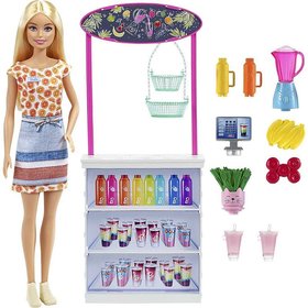 Mattel Barbie Stojan na smoothie s bbikou