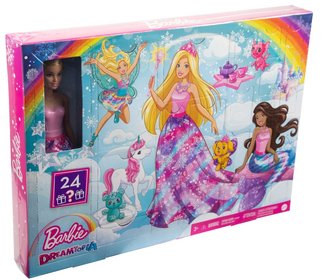 Mattel Barbie Rozprávkový adventný kalendár 2022