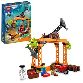 LEGO® City 60342 Kaskadérska výzva so žralokom