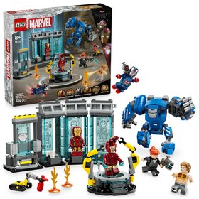 LEGO Marvel 76315 Iron Man a jeho laboratrium: Sie brnenia