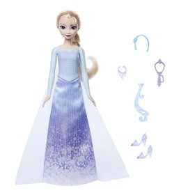 Mattel Frozen spin and reveal bbika Elsa