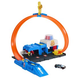 Hot Wheels City Super Policejn stanica JBM71