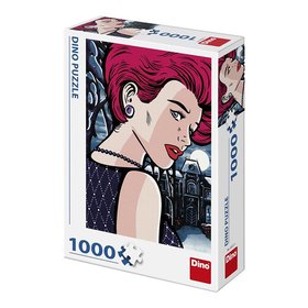 DINO Pop Art: Záhadná žena 1000 kusov