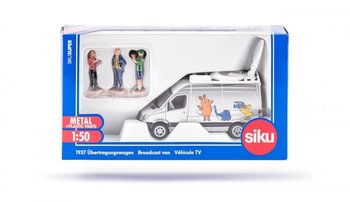 SIKU Super - velký přenosový vůz s televizním štábem 1:50