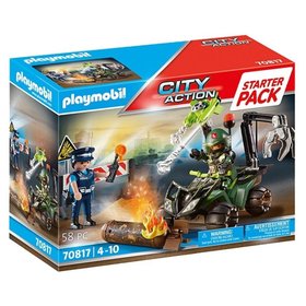 Playmobil 70817 Starter Pack Polcia: Nebezpen cvienie