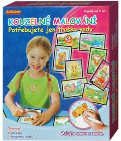 SMT Creatoys Magick maovanie vodou 8 obrzkov v krabici 22x27x4cm