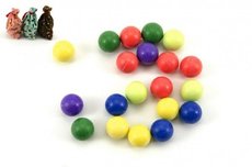 Nerozbitn farebn loptiky 20ks 1,5 cm