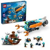 LEGO® City 60379 Ponorka na hlbinný prieskum