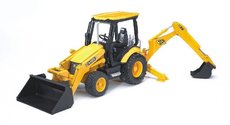 Bruder 2427 Traktor JCB MIDI eln naklada + rpadlo