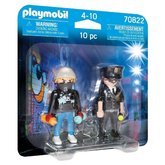 Playmobil 70822 DuoPack Policajt a sprejer