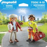 Playmobil 71506 DuoPack Zchranrka s pacientom