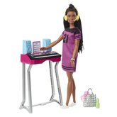 Barbie Dreamhouse hracia sprava s bbikou brunetkou Brooklyn