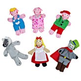 Bigjigs Toys Prstov mauky rozprvkov postaviky