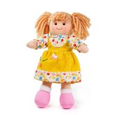 Bigjigs Toys Ltkov bbika Daisy 28 cm